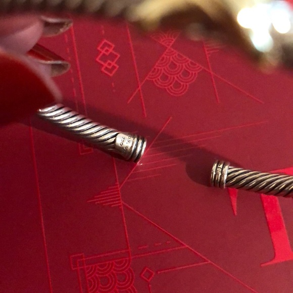 NWT David Yurman X Bracelet with 14K Gold - Small - Picture 4 of 6